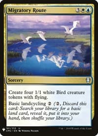 Migratory Route - The List Reprints - Magic: The Gathering card