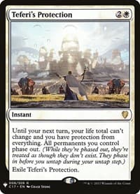 Teferi's Protection - The List Reprints - Magic: The Gathering card