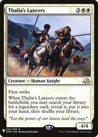 Thalia's Lancers - The List Reprints - Magic: The Gathering card