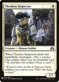 Thraben Inspector - The List Reprints - Magic: The Gathering card
