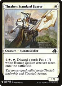 Thraben Standard Bearer - The List Reprints - Magic: The Gathering card