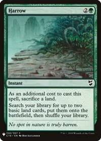 Harrow - The List Reprints - Magic: The Gathering card
