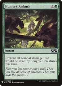 Hunter's Ambush - The List Reprints - Magic: The Gathering card
