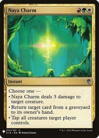 Naya Charm - The List Reprints - Magic: The Gathering card