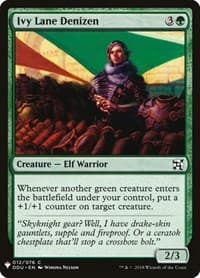 Ivy Lane Denizen - The List Reprints - Magic: The Gathering card