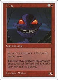 Atog - Fifth Edition - Magic: The Gathering card