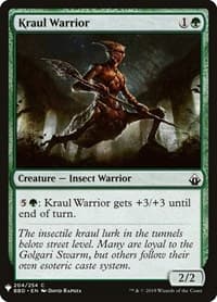 Kraul Warrior - The List Reprints - Magic: The Gathering card