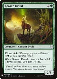 Krosan Druid - The List Reprints - Magic: The Gathering card