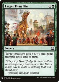 Larger Than Life - The List Reprints - Magic: The Gathering card