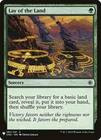 Lay of the Land - The List Reprints - Magic: The Gathering card