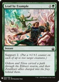 Lead by Example - The List Reprints - Magic: The Gathering card