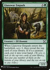 Llanowar Empath - The List Reprints - Magic: The Gathering card