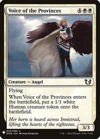 Voice of the Provinces - The List Reprints - Magic: The Gathering card