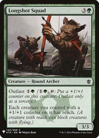 Longshot Squad - The List Reprints - Magic: The Gathering card