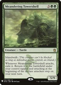 Meandering Towershell - The List Reprints - Magic: The Gathering card