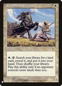 Weathered Wayfarer - The List Reprints - Magic: The Gathering card