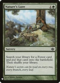 Nature's Lore (DDD) - The List Reprints - Magic: The Gathering card