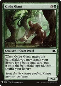 Ondu Giant - The List Reprints - Magic: The Gathering card