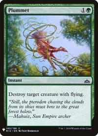 Plummet - The List Reprints - Magic: The Gathering card
