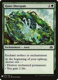Quiet Disrepair - The List Reprints - Magic: The Gathering card