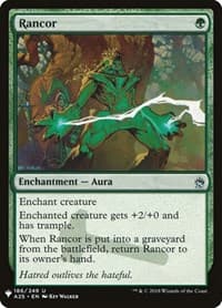 Rancor - The List Reprints - Magic: The Gathering card