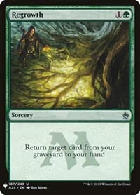 Regrowth - The List Reprints - Magic: The Gathering card