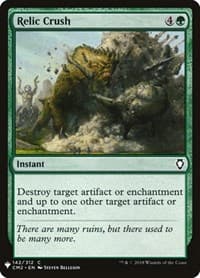 Relic Crush - The List Reprints - Magic: The Gathering card