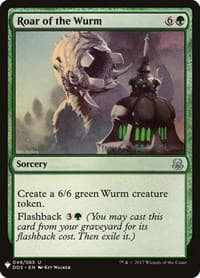 Roar of the Wurm - The List Reprints - Magic: The Gathering card