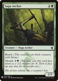 Sagu Archer - The List Reprints - Magic: The Gathering card