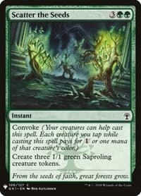 Scatter the Seeds - The List Reprints - Magic: The Gathering card