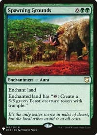 Spawning Grounds - The List Reprints - Magic: The Gathering card