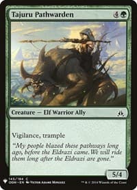Tajuru Pathwarden - The List Reprints - Magic: The Gathering card