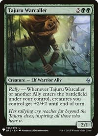 Tajuru Warcaller - The List Reprints - Magic: The Gathering card