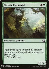 Terrain Elemental - The List Reprints - Magic: The Gathering card