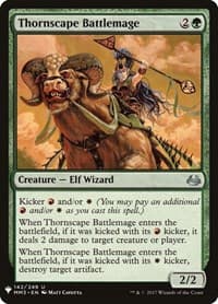Thornscape Battlemage - The List Reprints - Magic: The Gathering card