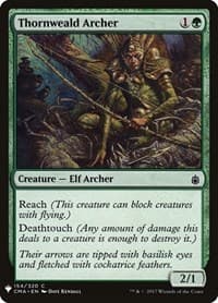 Thornweald Archer - The List Reprints - Magic: The Gathering card