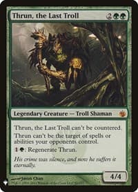 Thrun, the Last Troll - The List Reprints - Magic: The Gathering card