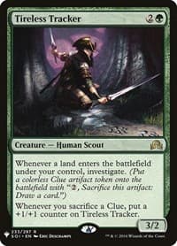 Tireless Tracker - The List Reprints - Magic: The Gathering card