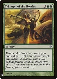 Triumph of the Hordes - The List Reprints - Magic: The Gathering card