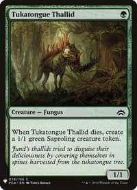 Tukatongue Thallid - The List Reprints - Magic: The Gathering card