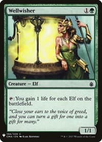 Wellwisher - The List Reprints - Magic: The Gathering card