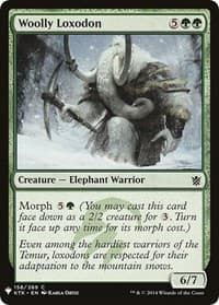 Woolly Loxodon - The List Reprints - Magic: The Gathering card