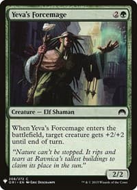 Yeva's Forcemage - The List Reprints - Magic: The Gathering card