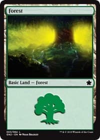 Forest (063) - Magic Game Night 2019 - Magic: The Gathering card