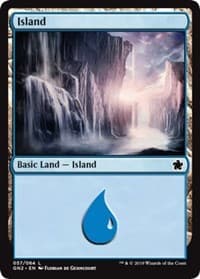 Island (057) - Magic Game Night 2019 - Magic: The Gathering card