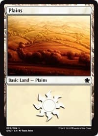 Plains (055) - Magic Game Night 2019 - Magic: The Gathering card