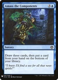 Amass the Components - The List Reprints - Magic: The Gathering card