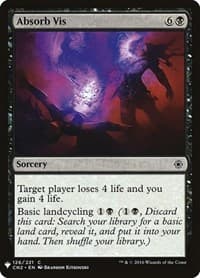 Absorb Vis - The List Reprints - Magic: The Gathering card