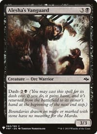 Alesha's Vanguard - The List Reprints - Magic: The Gathering card