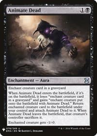 Animate Dead - The List Reprints - Magic: The Gathering card